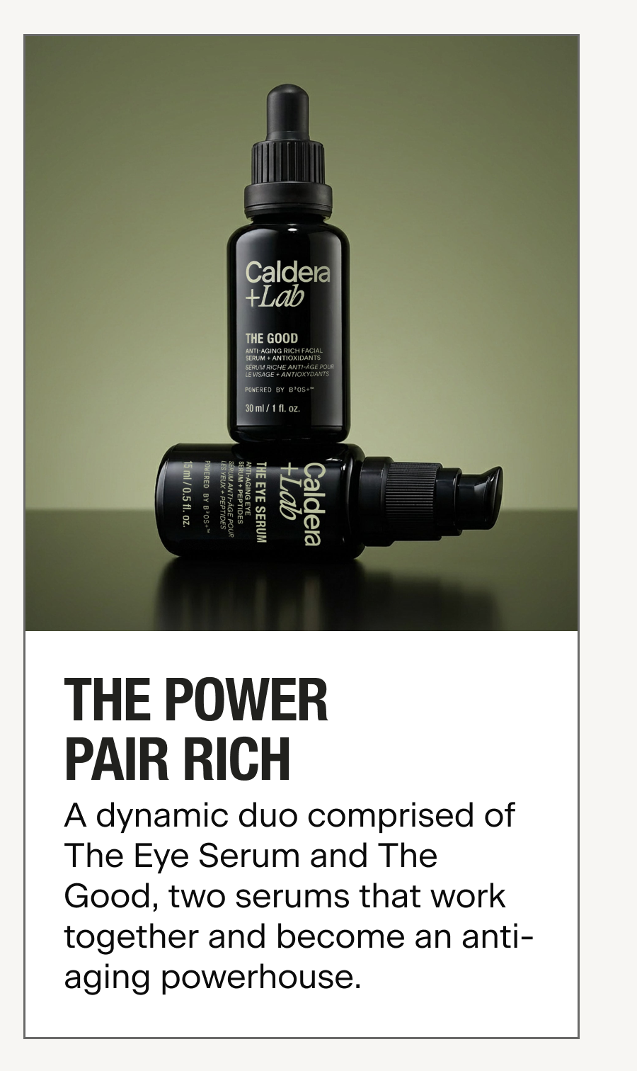 THE POWER PAIR RICH