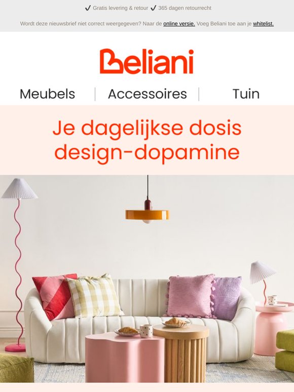 De trend van dit moment: Het dopamine-interieur 🌈✨
