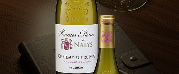 Château de Nalys Saintes Pierres de Nalys 2020: ein weißer Châteauneuf-du-Pape von Guigal