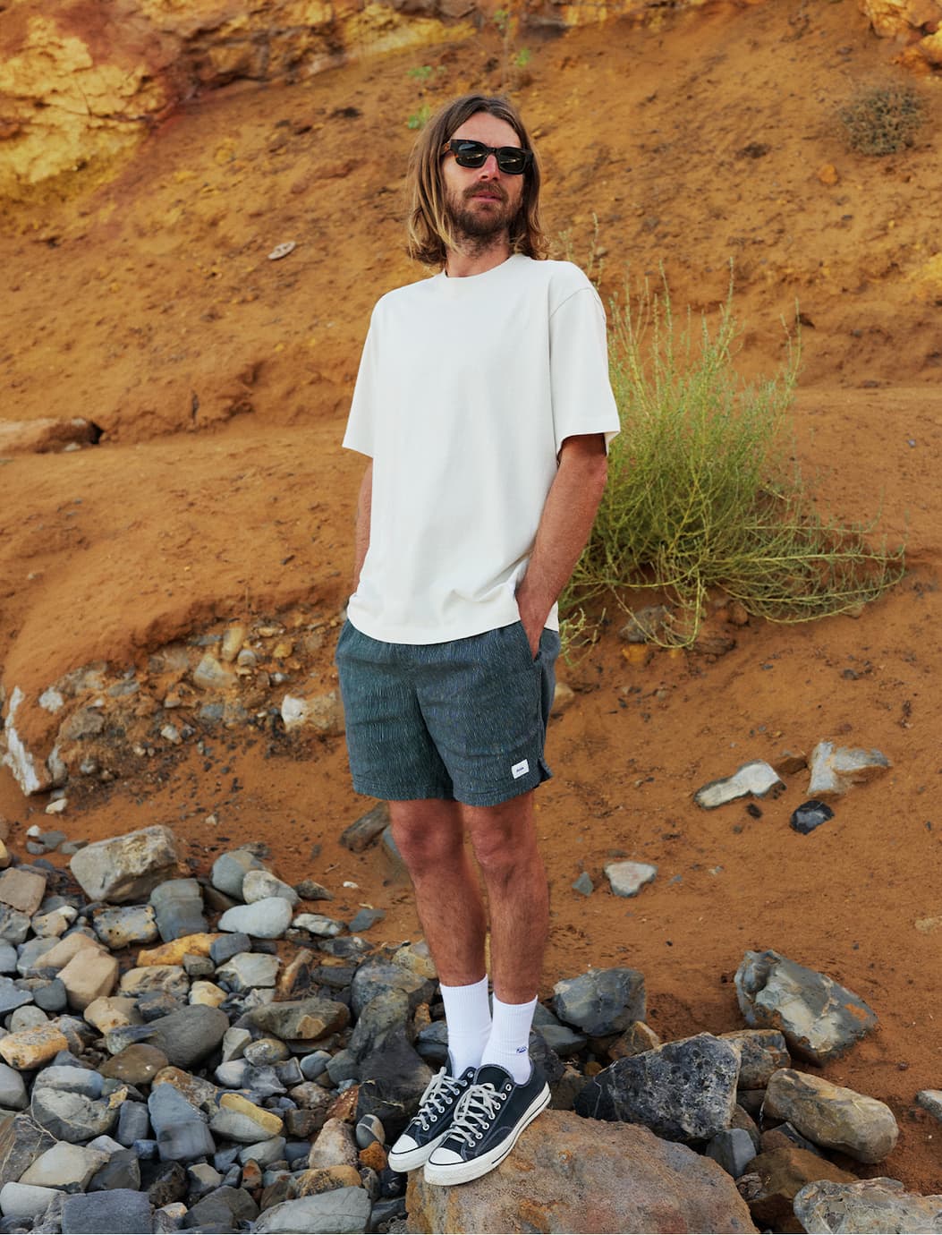 Model wearing the Stevens Local Short