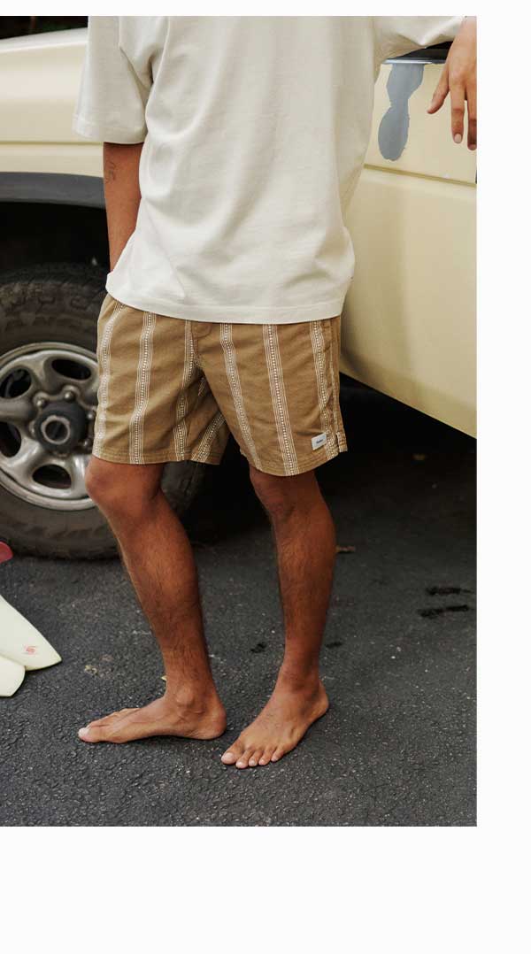 Male model wearing the Cedar Short