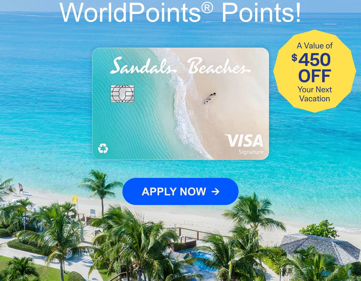 Earn WorldPoints, Apply Now
