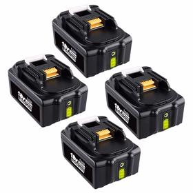 4 Pack For Makita 18V Battery Replacement | BL1850B 5.0Ah Li-ion Battery With LED Indicator I BL1840 BL1850 BL1830 | clearance