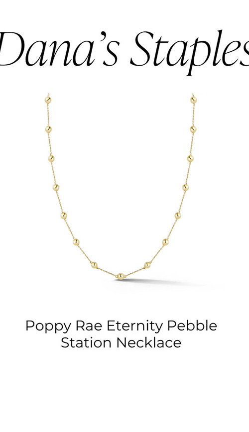 Poppy Rae Eternity Pebble Station Necklace