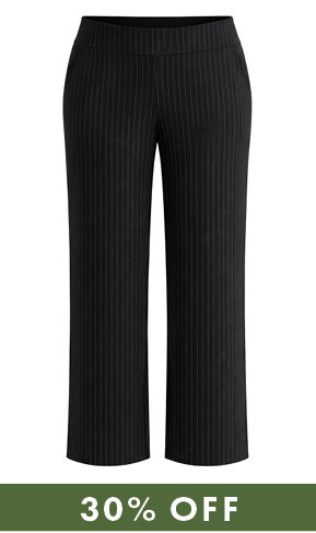 Natural Pinstripe Pant