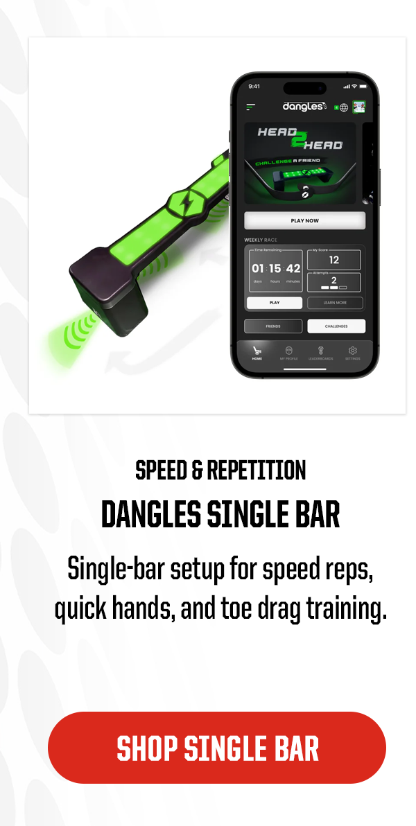 Speed & Repetition Dangles Single Bar CTA: SHOP SINGLE BAR  