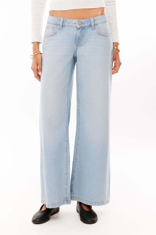 Ultra Low Rise Baggy Jean $45