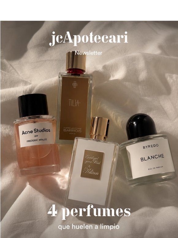 4 perfumes que huelen a limpio