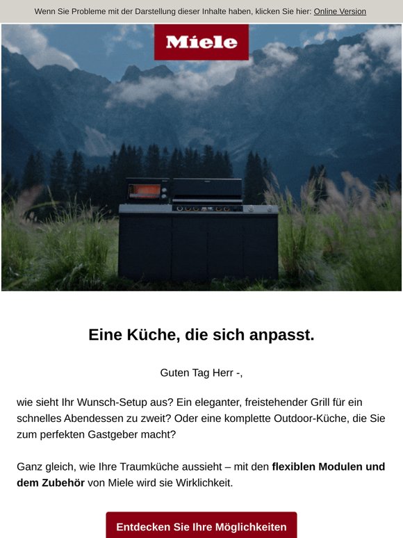Die Outdoor-Küche Ihrer Träume