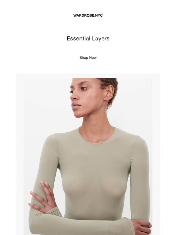 Shop Now: Essential Layers