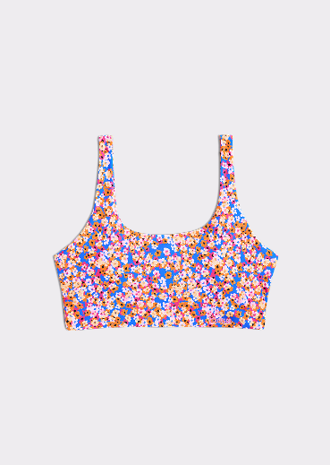 Florencia Bikini Top Fleur Orange