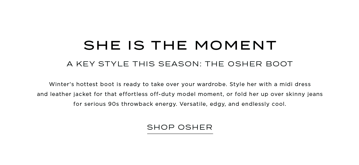 Osher is Back
