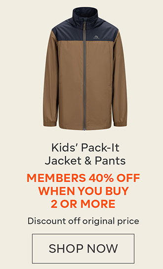 Kids' Pack It Jacket & Pants