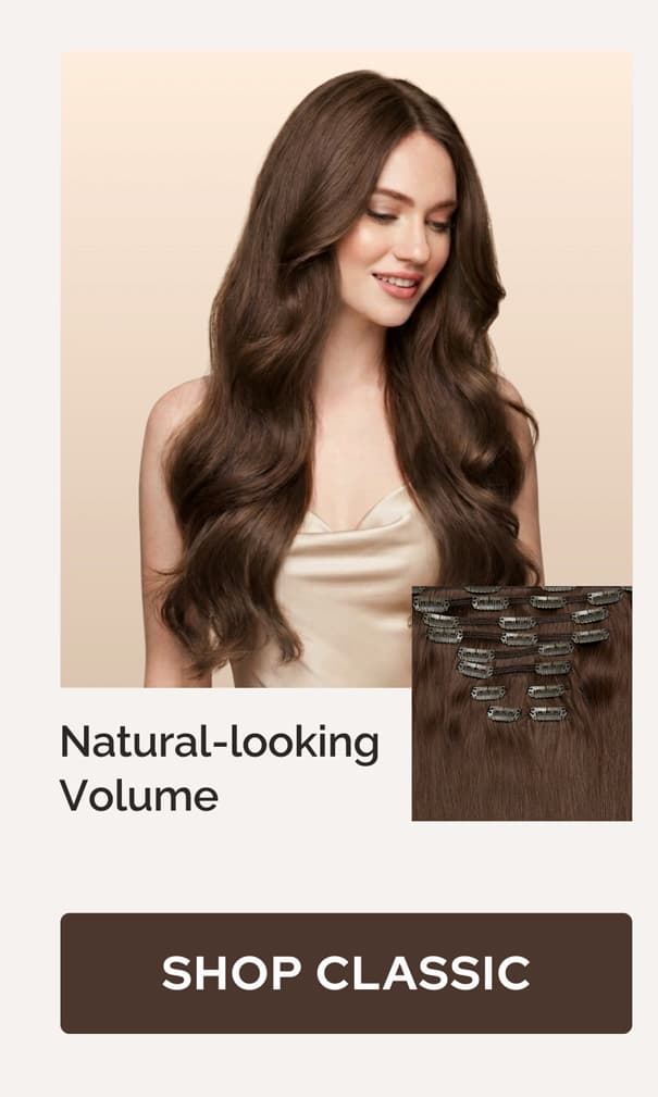 Clip in hair
