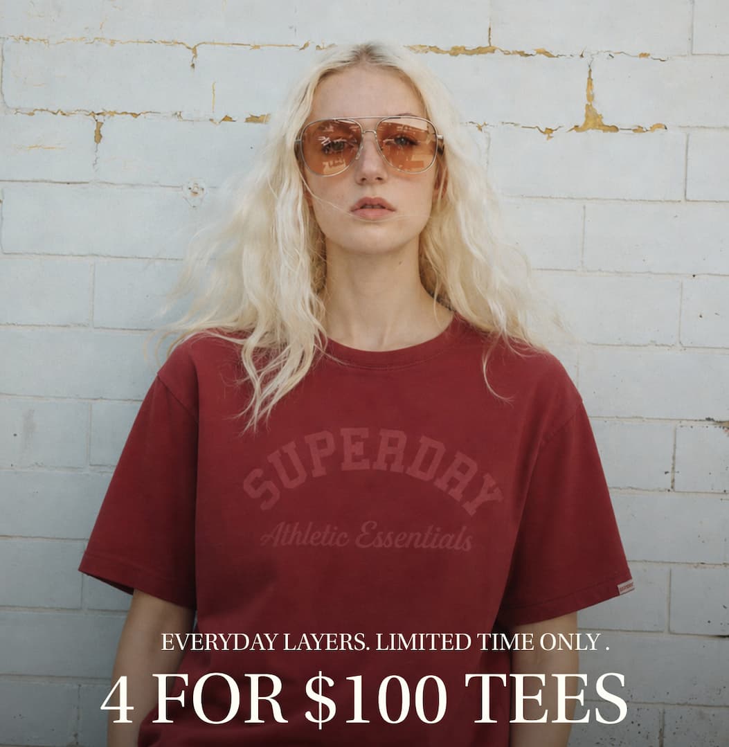 Shop Now: 4 for $100 Tees