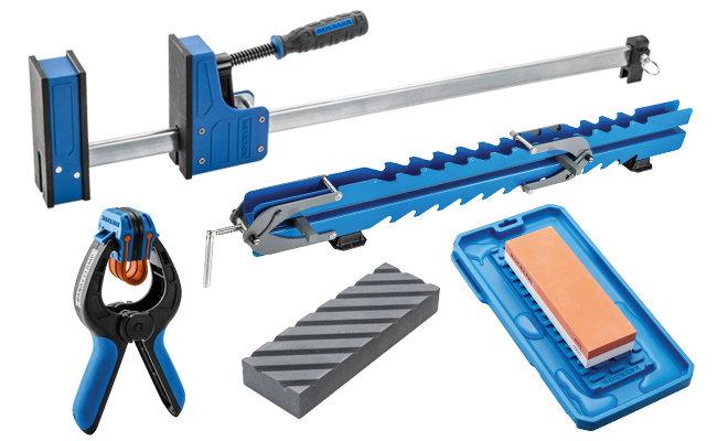 Rockler clamps and sharpeners
