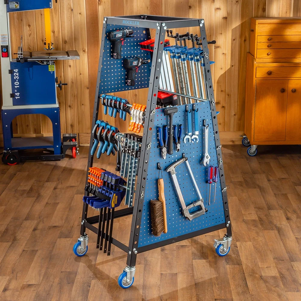 Steel Pegboard Side Panel for Rockler Pack Rack Plus