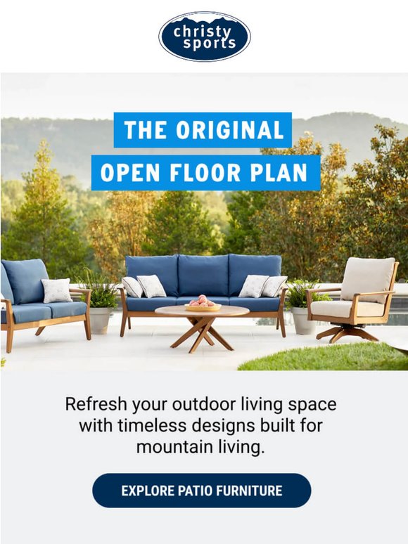 Make outside your favorite room