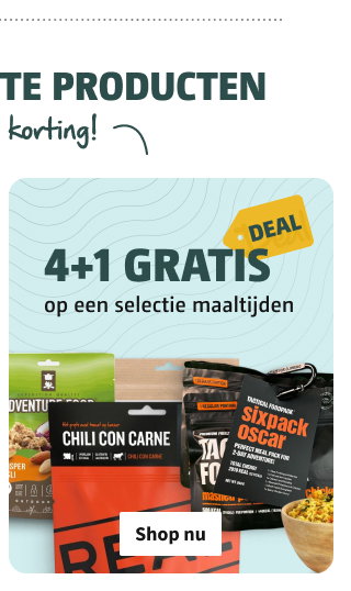 4+1 gratis op maaltijden