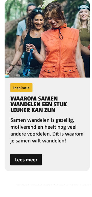 Waarom samen wandelen een stuk leuker kan zijn