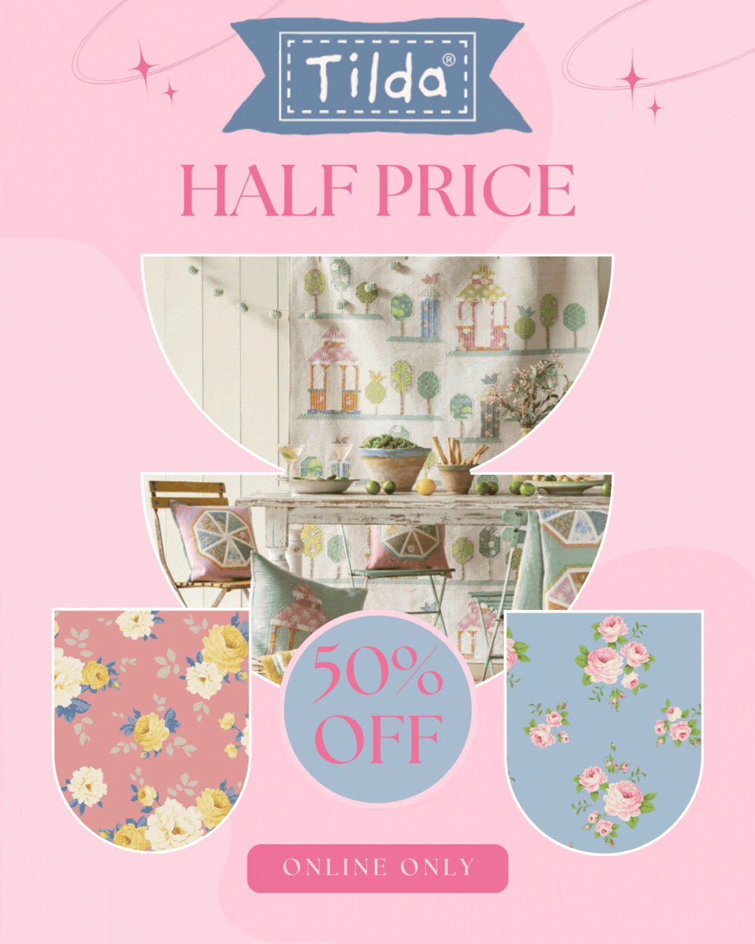 50% off tilda