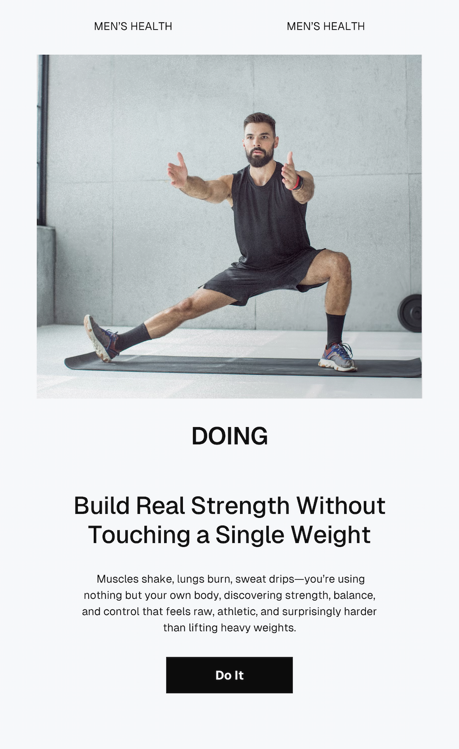 Doing