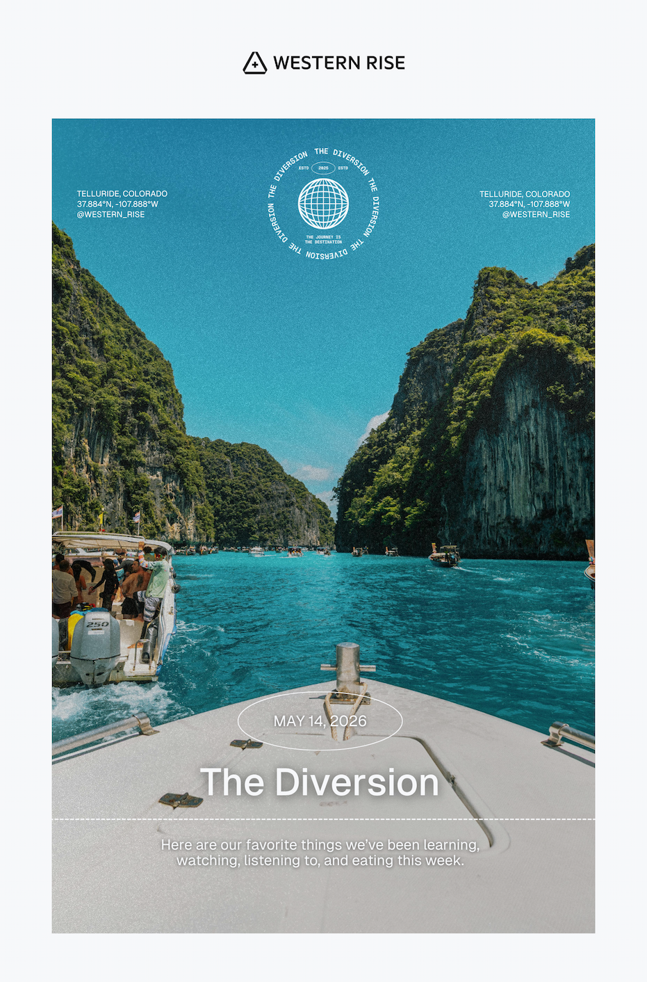 The Diversion: May 14, 2026