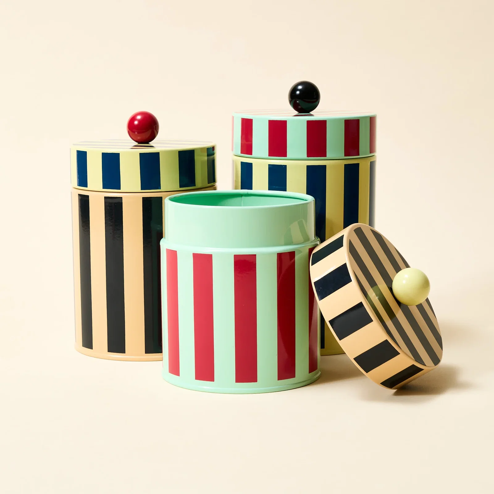 Image of Dusen Dusen Striped Canister