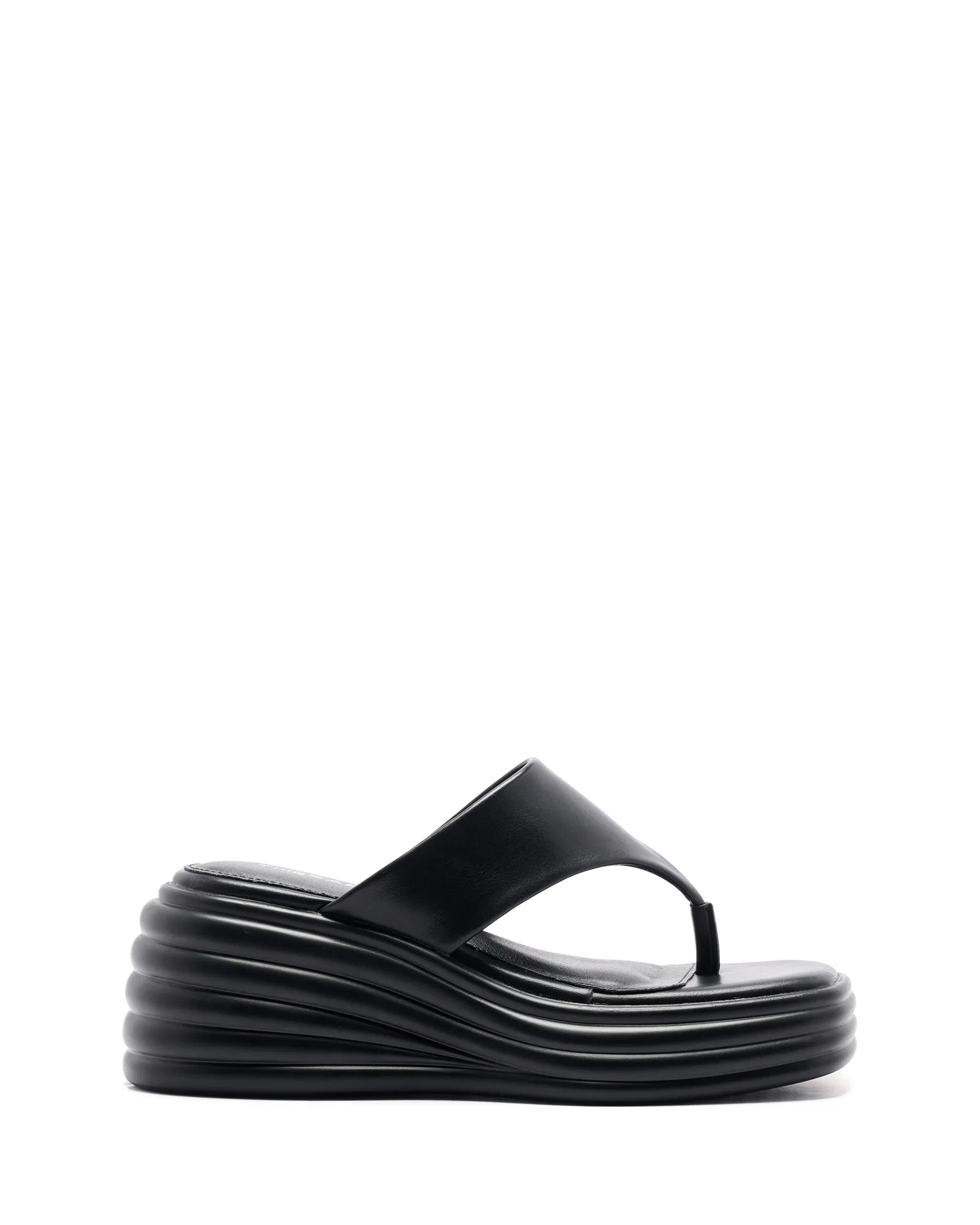 Image of Frame Thong Sandal Black