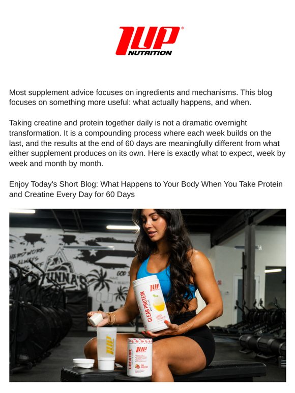 What Happens to Your Body When You Take Protein and Creatine Every Day for 60 Days