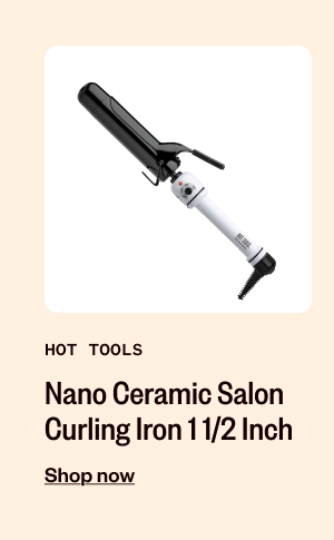 HOT TOOLS NANO CERAMIC SALON CURLING IRON 1 1/2 INCH - SHOP NOW