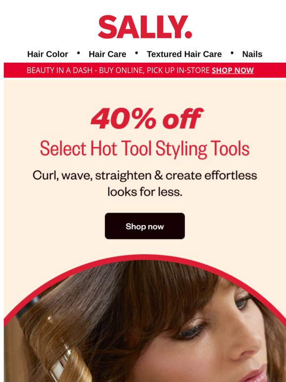 Effortless Hair, Powered by Hot Tools ✨