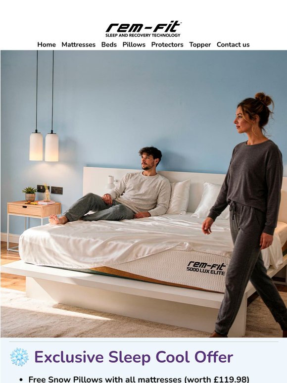❄️ Exclusive Sleep Cool Mattress Offer
