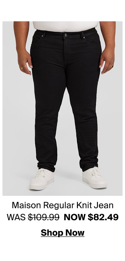Maison Regular Knit Jean