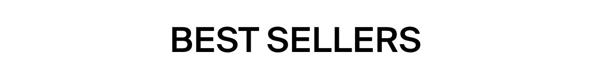 Best Sellers