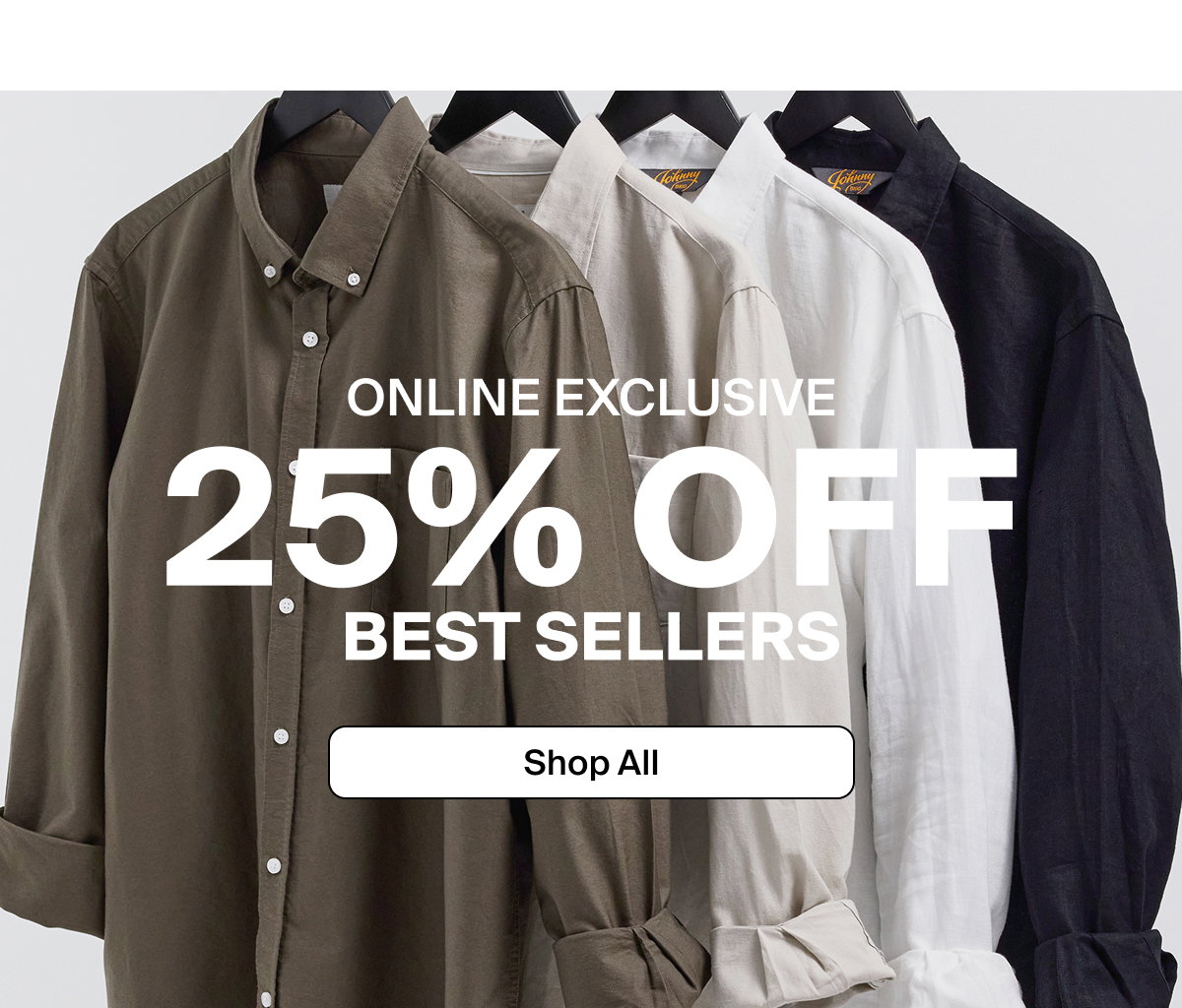 25% OFF Best Sellers