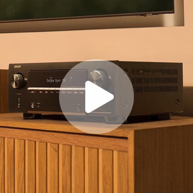 THE NEW DENON AVR-X3900H AND AVR-X2900H