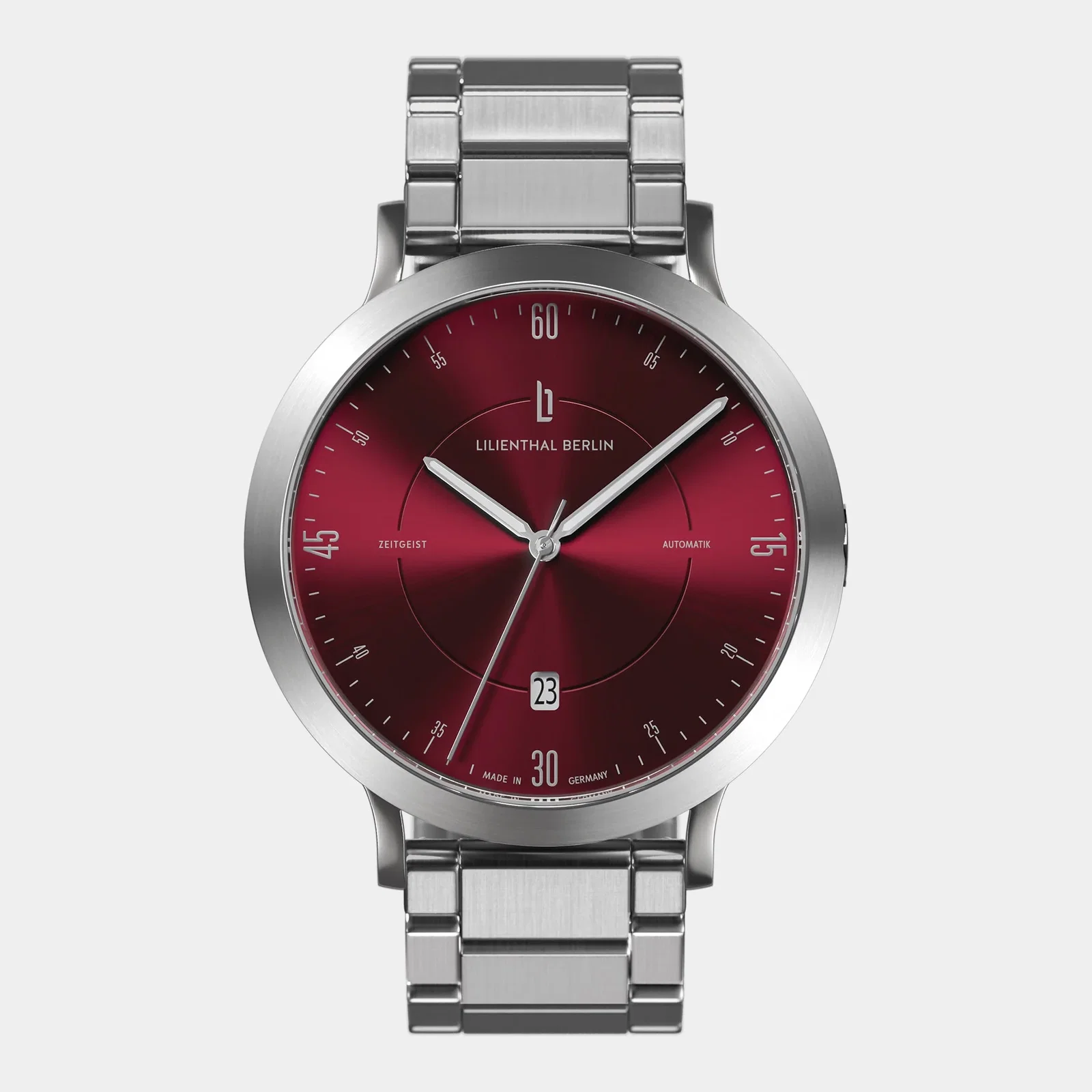 Image of Zeitgeist Automatik – Silver Bordeaux