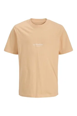 jack en jones boys JJESOHO TEE SS CREW NECK NOOS JNR beach sand