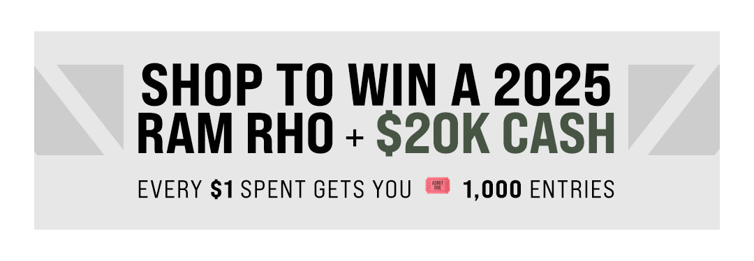 Win a RHO and $20k CASH