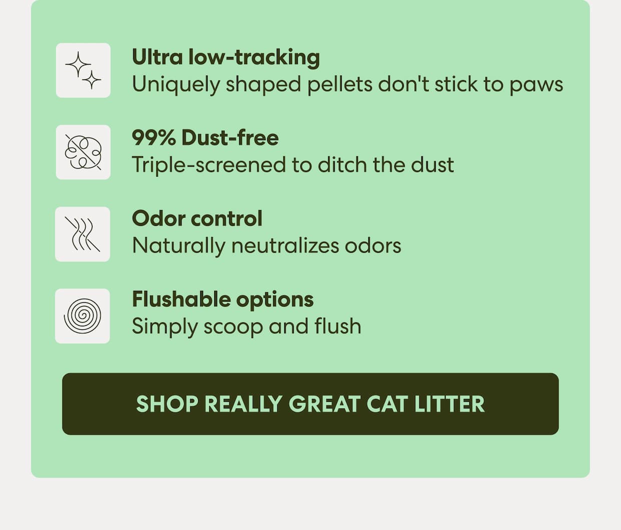 It's time to upgrade your litter.