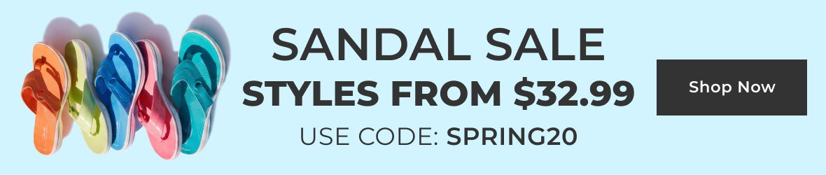 SHOP THE SANDAL SALE | Styles from $32.99 | Use code: SPRING20