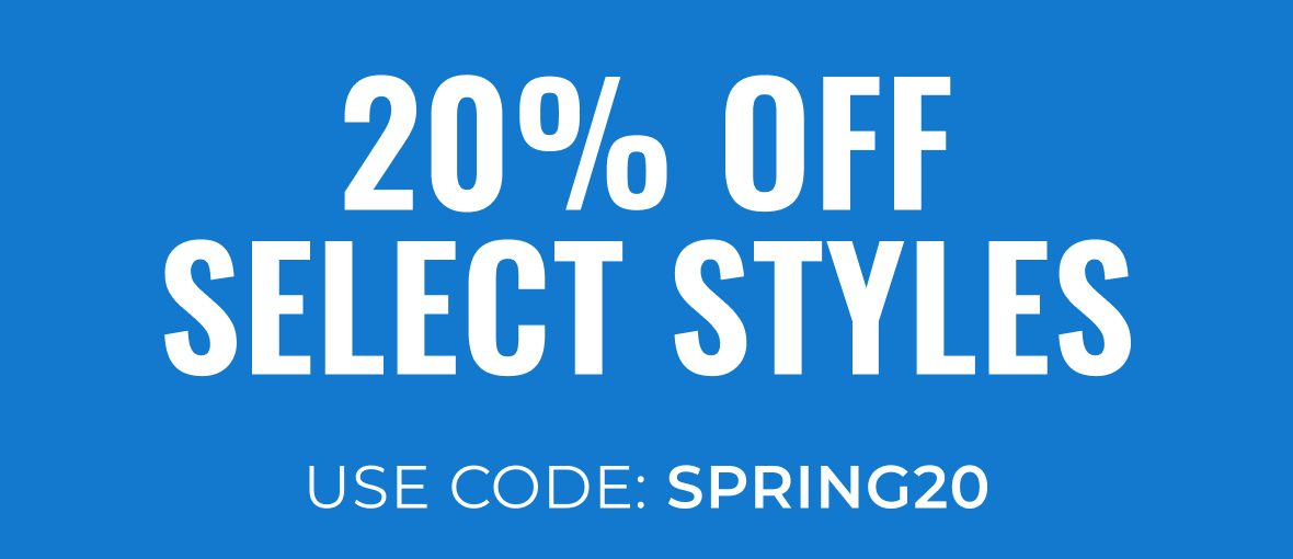 20% Off Select Styles