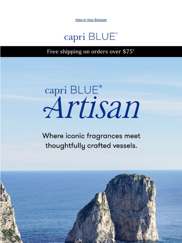 The World of Capri Blue Artisan