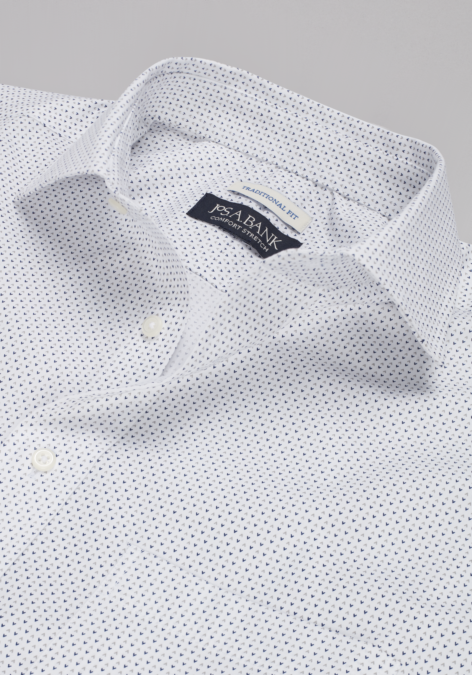 Jos. A. Bank Traditional Fit Spread Collar Arrow Dress Shirt CLEARANCE