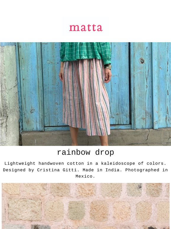 New | Woven Rainbows