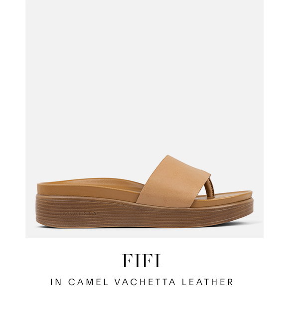 FIFI IN CAMEL VACHETTA LEATHER