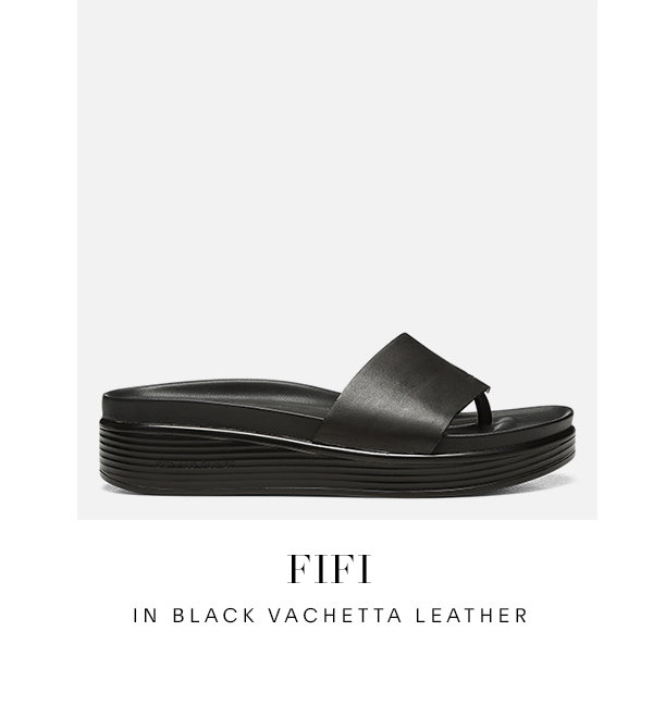 FIFI IN BLACK VACHETTA LEATHER