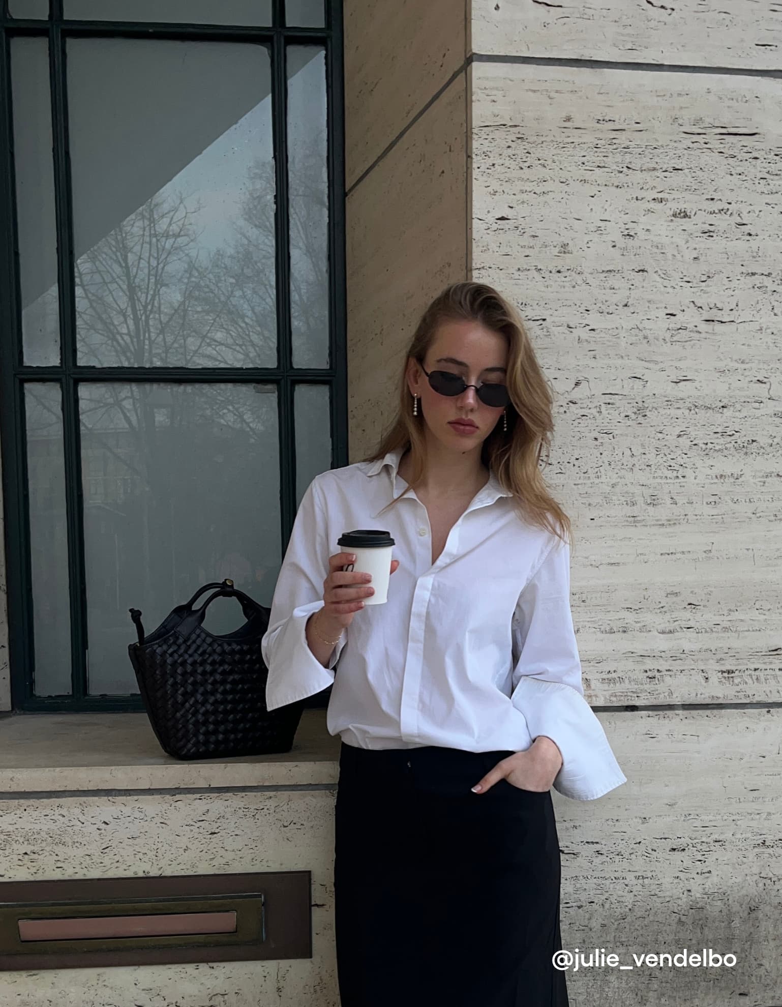 Woman with Mara Midi in Chocolate