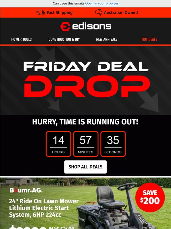 ⚡ Get Ready for Major Savings!